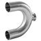 Steel & Obrien 3" x 1" BPE 180 Deg. Weld U-Bend w/Bottom Clamp Outlet, 316SS SF1 S2UBWWK-3X1-PL-316 - alternate 1